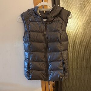 Gray Puffer Vest women’s size small